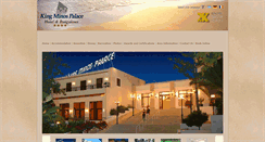 Desktop Screenshot of kingminospalace.com